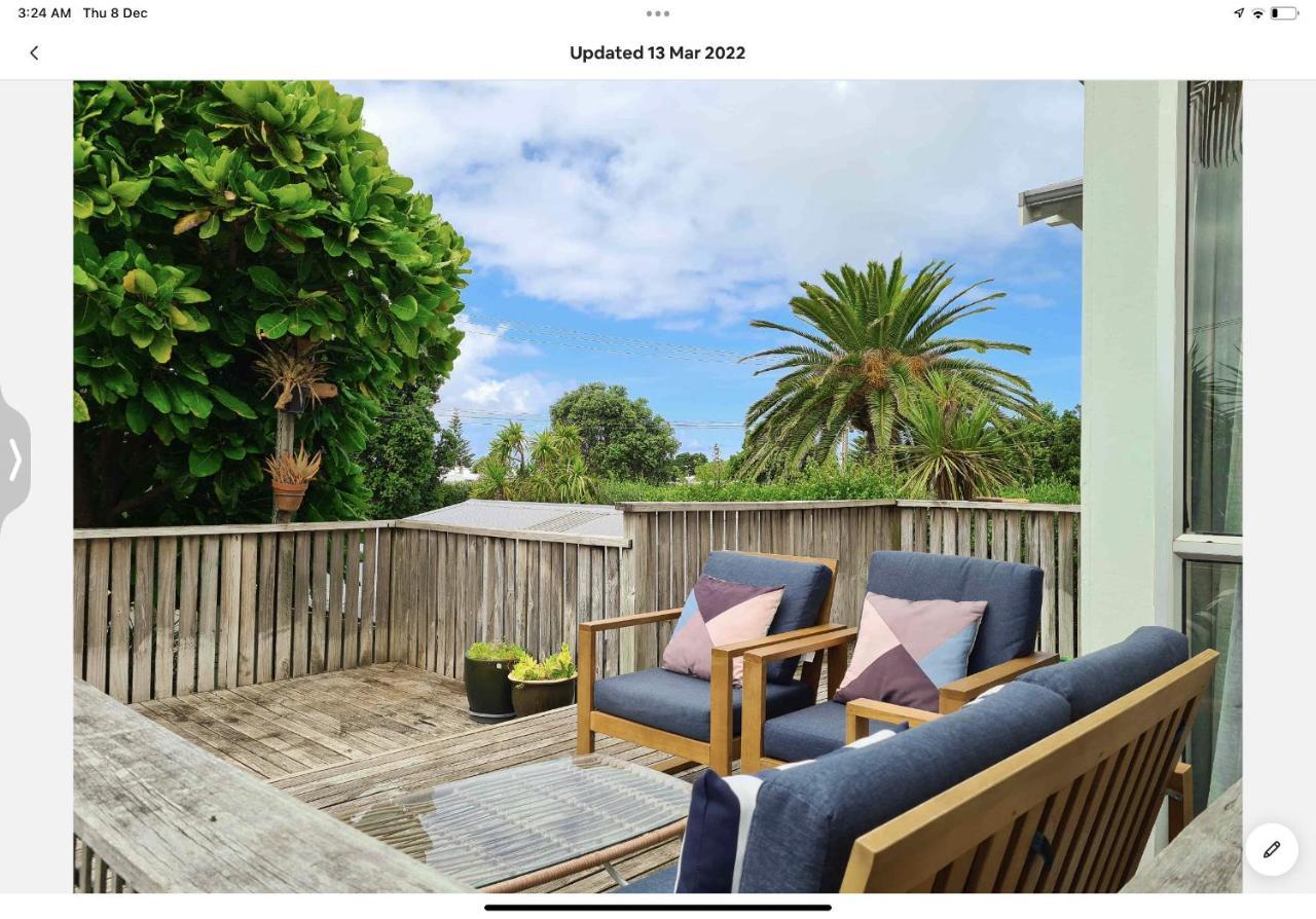 Cabbage Tree - Summer Or Winter Beachfront Haven パパモア エクステリア 写真